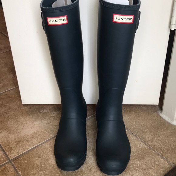 Hunter Rainboots Matte — Color: Ocean - Picture 1 of 1